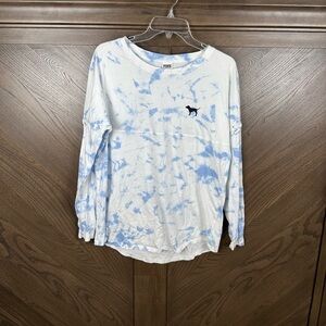 PINK Victoria’s Secret Tie Dye long sleeve Shirt Size S